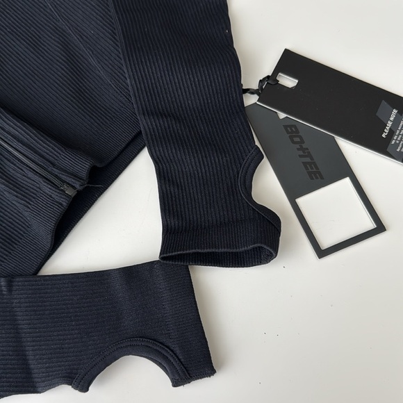 Oh Polly BO+TEE Consistent Zip Up Jacket in Black XS - Picture 6 of 16